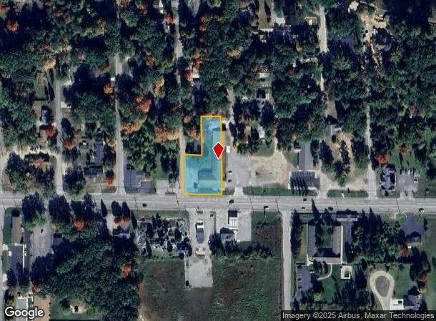  1348 W Houghton Lake Dr, Prudenville, MI Parcel Map