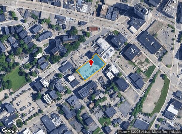 674 Main St, Worcester, MA Parcel Map