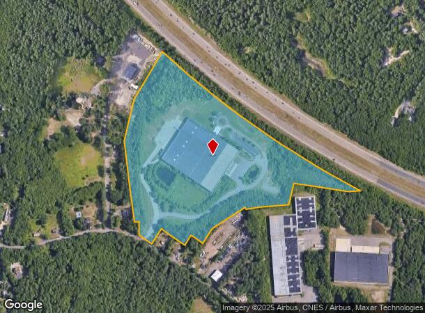  176 S Washington St, Norton, MA Parcel Map