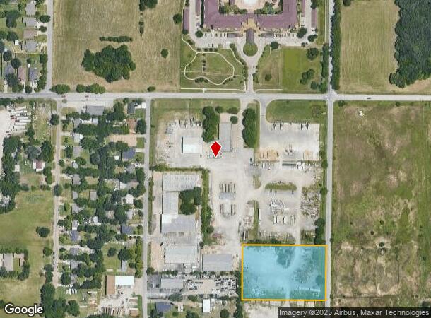 11210 Ryliecrest Dr, Balch Springs, TX Parcel Map