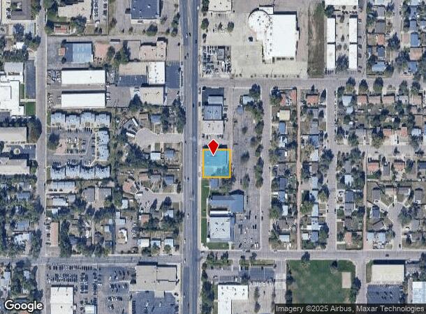 811 N Circle Dr, Colorado Springs, CO Parcel Map