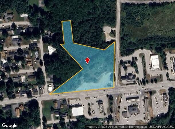 845 Minot Ave, Auburn, ME Parcel Map