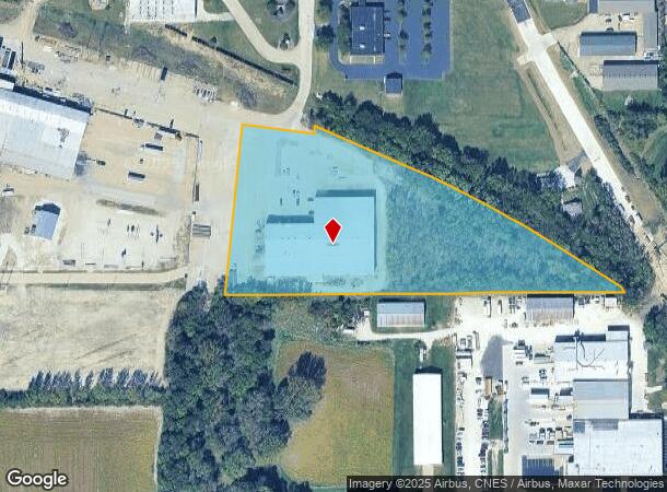 6518 W Plank Rd, Peoria, IL Parcel Map