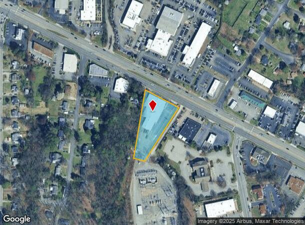  8711 W Broad St, Henrico, VA Parcel Map