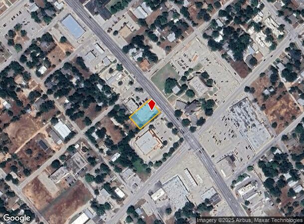  1309 Austin Ave, Brownwood, TX Parcel Map