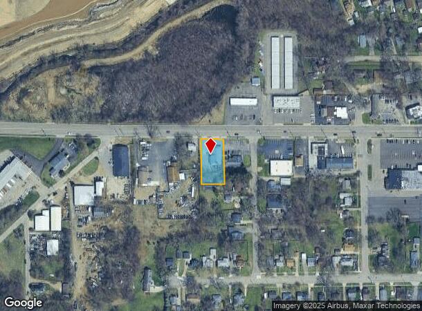  730 E Cork St, Kalamazoo, MI Parcel Map