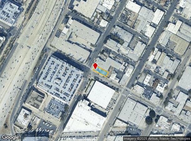  253 W Jefferson Blvd, Los Angeles, CA Parcel Map