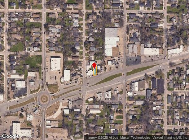  4207 W Jefferson Blvd, Dallas, TX Parcel Map