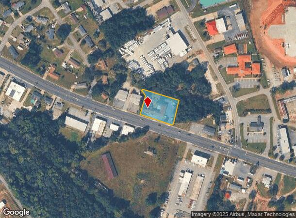  1010 Whitehall Rd, Anderson, SC Parcel Map