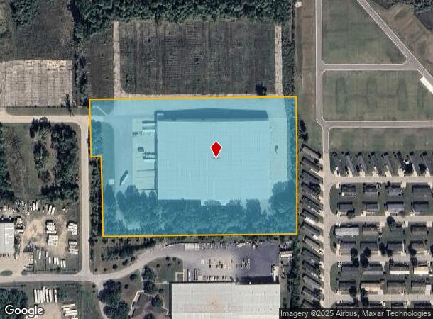 1500 Borg Rd, Elkhart, IN Parcel Map