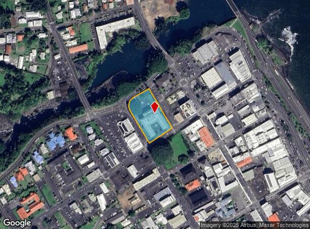 154 Waianuenue Ave, Hilo, HI Parcel Map
