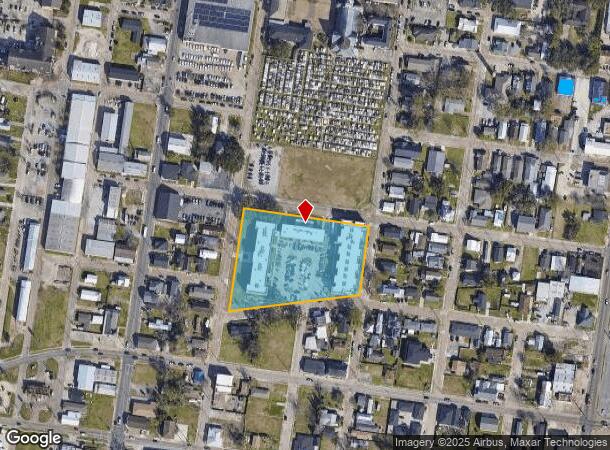  311 Academy St, Houma, LA Parcel Map