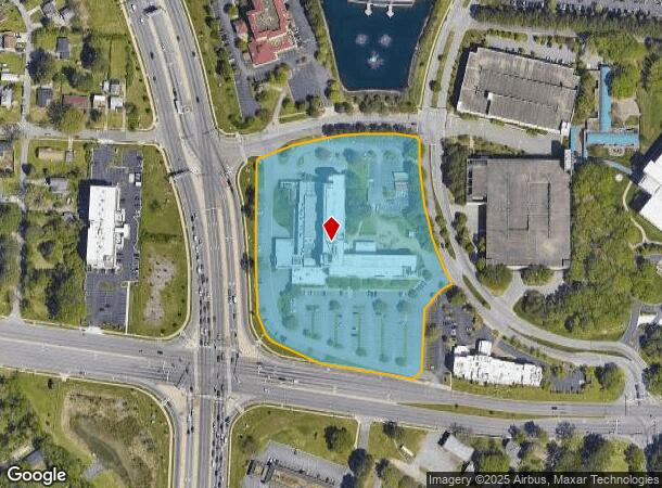  1500 N Military Hwy, Norfolk, VA Parcel Map