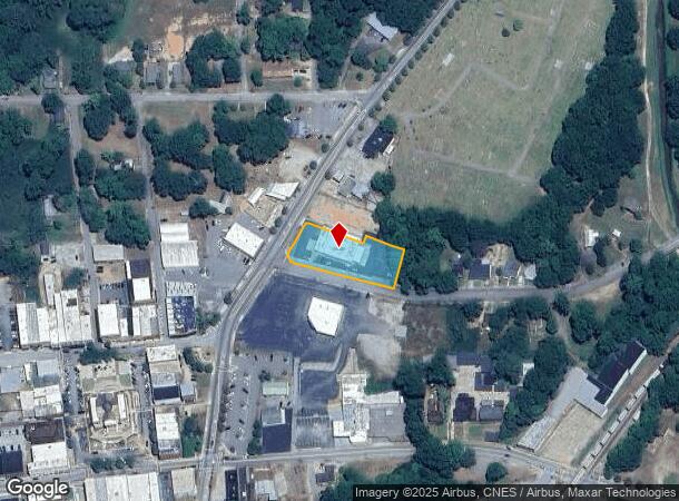  302 N Harper St, Laurens, SC Parcel Map