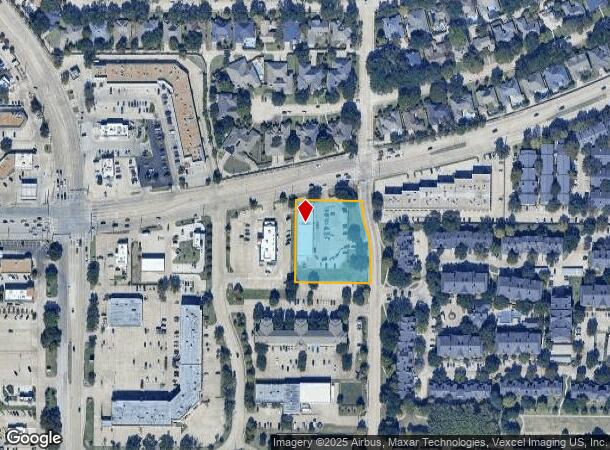 3408 E Trinity Mills Rd, Carrollton, TX Parcel Map