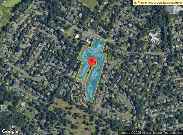  1400 E Broad St, Westfield, NJ Parcel Map