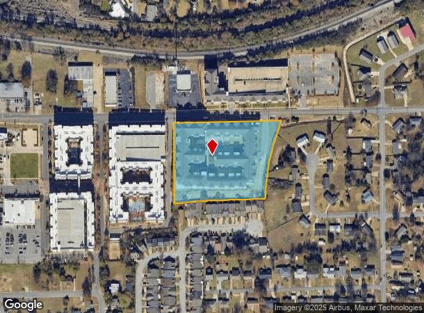  1175 13Th St E, Tuscaloosa, AL Parcel Map