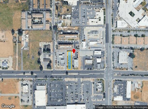 1676 E Sixth St, Beaumont, CA Parcel Map