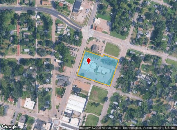 1110 N Kansas Ave, Topeka, KS Parcel Map