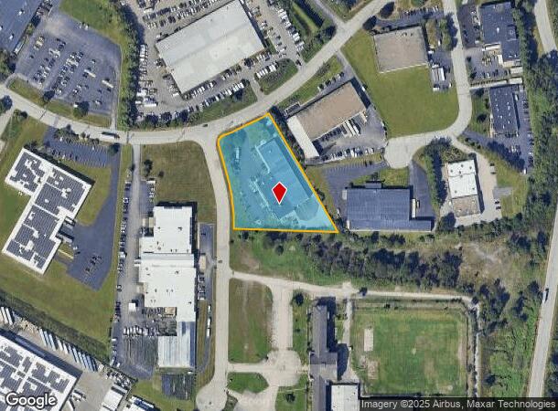 21 Slater Rd, Cranston, RI Parcel Map