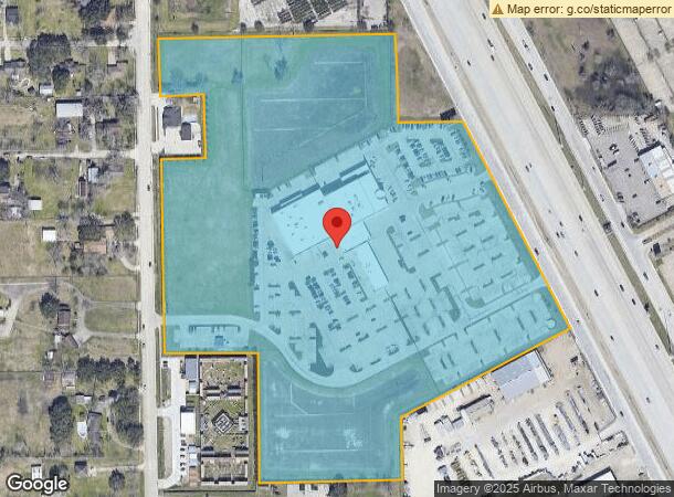  2205 Gulf Fwy S, League City, TX Parcel Map