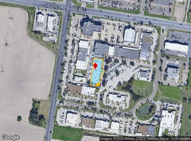 2655 Cornerstone Blvd, Edinburg, TX Parcel Map