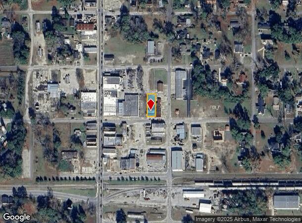 123 E 1St Ave, Chadbourn, NC Parcel Map