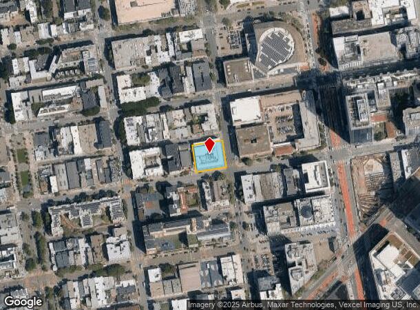  205 Franklin St, San Francisco, CA Parcel Map