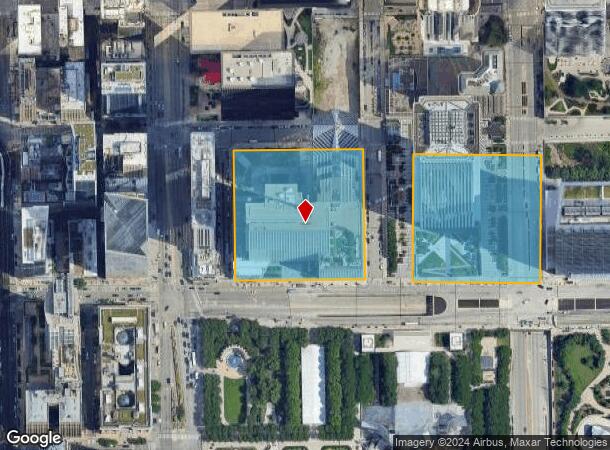  130 E Randolph St, Chicago, IL Parcel Map