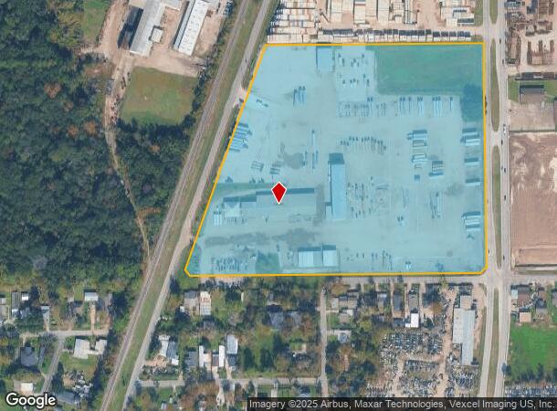 11900 Hirsch Rd, Houston, TX Parcel Map