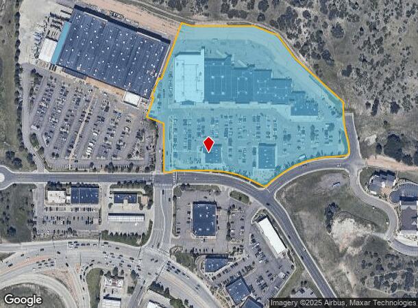  5642 Allen Way, Castle Rock, CO Parcel Map