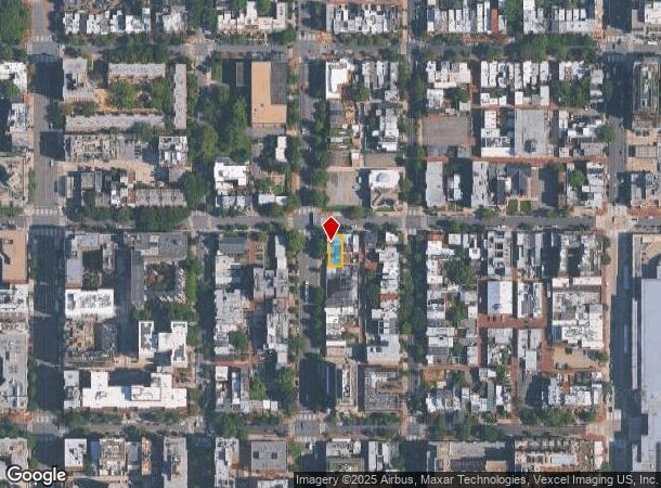  1012 N St Nw, Washington, DC Parcel Map