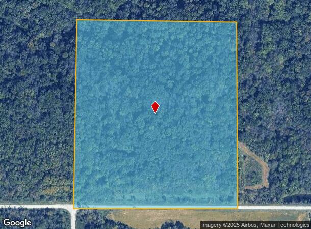  N Gander Rd, Elberfeld, IN Parcel Map