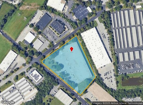  9525 Berger Rd, Columbia, MD Parcel Map