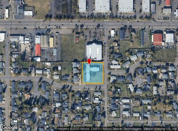 4580 Aster St, Springfield, OR Parcel Map