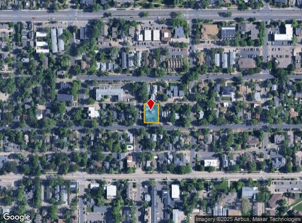  2003 Grove St, Boulder, CO Parcel Map