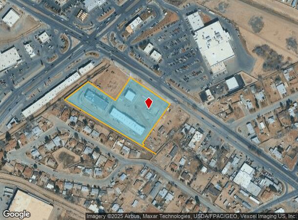  8100 N Loop Dr, El Paso, TX Parcel Map
