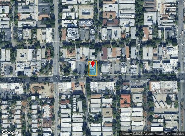 1105 N Laurel Ave, West Hollywood, CA Parcel Map