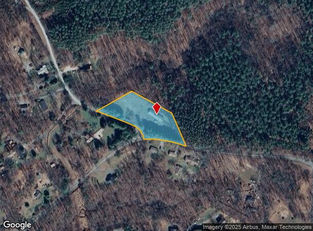  1593 Burchs Creek Rd, Charlottesville, VA Parcel Map