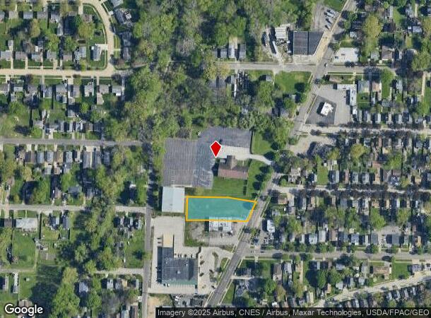  2330 East Ave, Akron, OH Parcel Map