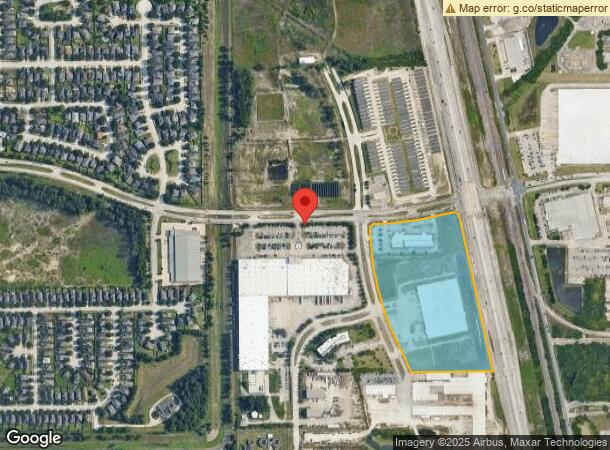  910 E Richey Rd, Houston, TX Parcel Map