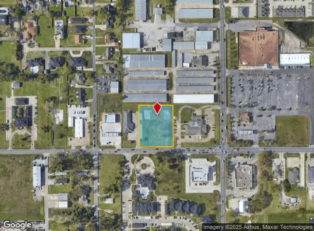  2828 Country Club Rd, Lake Charles, LA Parcel Map