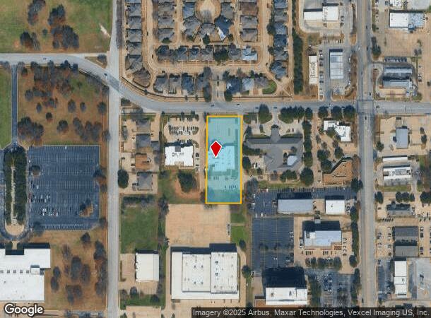 2008 L Don Dodson Dr, Bedford, TX Parcel Map