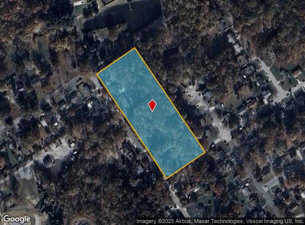 7910 Colonial Ln, Clinton, MD Parcel Map