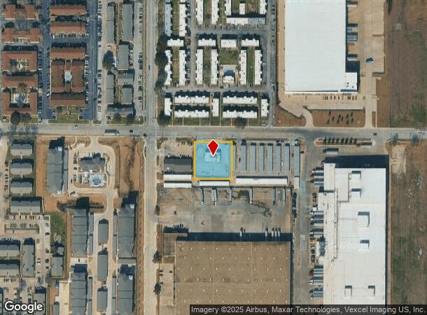 3204 E Park Row Dr, Arlington, TX Parcel Map