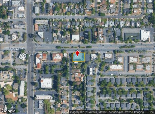 100 E Hamilton Ave, Campbell, CA Parcel Map