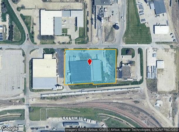 1817 Hull Ave, Des Moines, IA Parcel Map