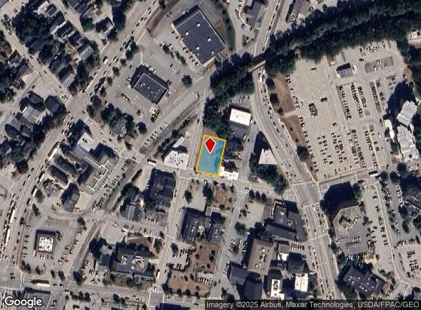 25 Hampshire St, Auburn, ME Parcel Map