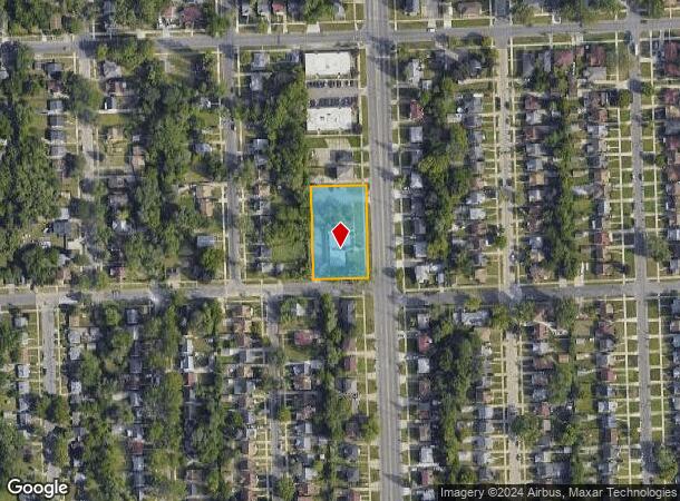  19711 Greenfield Rd, Detroit, MI Parcel Map