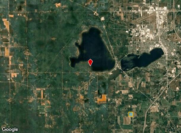 121 Davidsen Shores Dr, Cadillac, MI Parcel Map